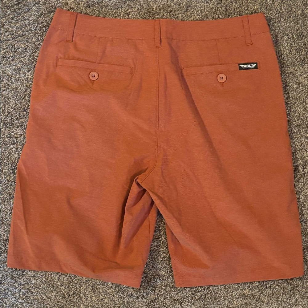 Fly Racing Men's Rust Shorts - Picture 2 of 3